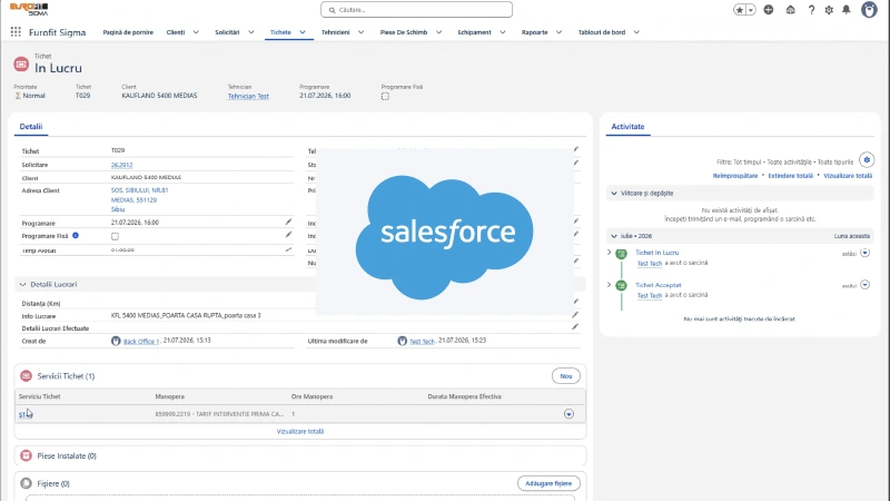 Implementare Salesforce Romania